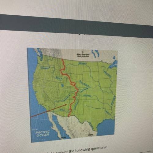 I need help on identifiying this line on the map