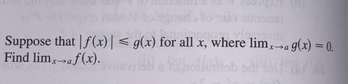 Find the limit
(calculus)