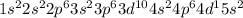 1s^22s^22p^63s^23p^63d^{10} 4s^24p^64d^15s^2