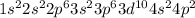 1s^22s^22p^63s^23p^63d^{10}4s^24p^2