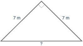 Find the length of the unknown side. Round your answer to the nearest whole number.

Group of answ