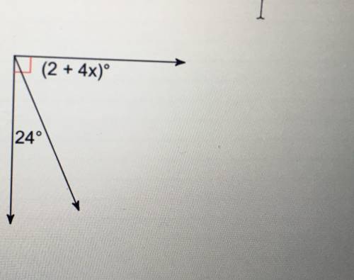 Find the value of x. WILL GIVE BRAINLIEST!!!

I need help
I need to show the equations and show my