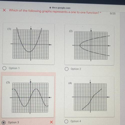 One to one graph please help i’m stuck