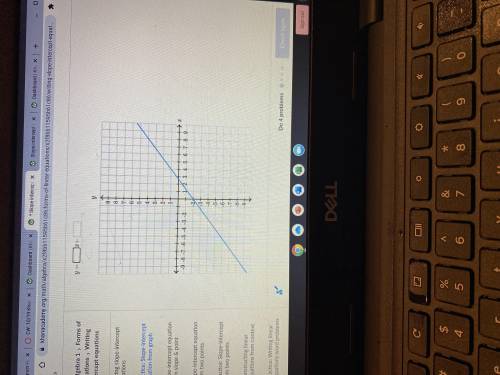 Find the equation of the line khan academy slope intercept equation from the graph

PLEASE HELP!!!