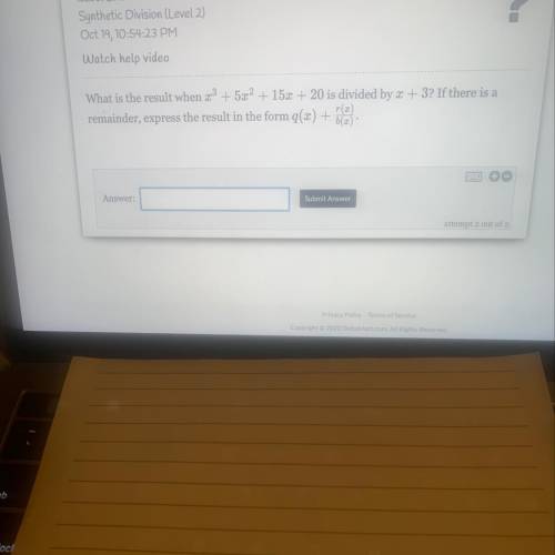 Can someone plz help me with this math equation!