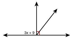 Please help me
Solve for x.
a) 30
b) 27
c) 33