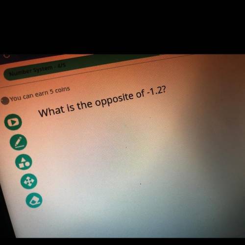 What is the opposite of -1.2