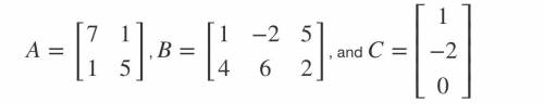 Use the matrices to show that matrix multiplication is associative.
Help, please?