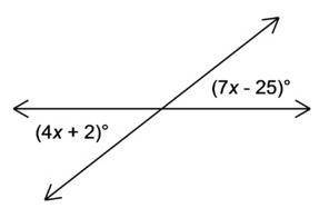 2. Solve for x. SHOW YOUR WORK.