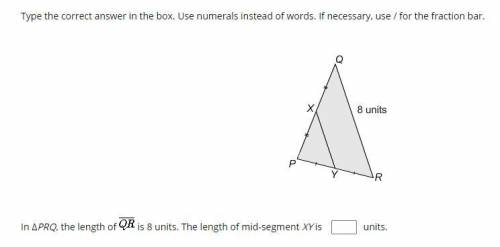 What is the length of segment XY