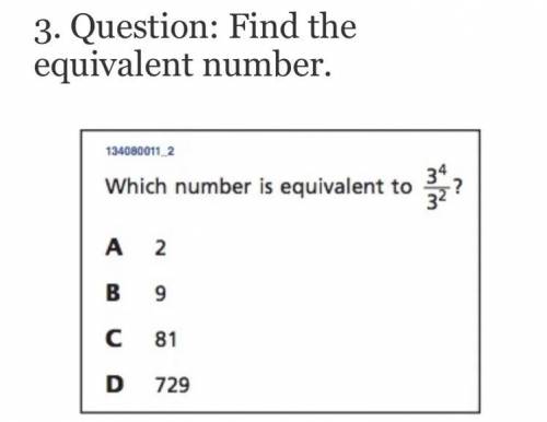 Find the equivalent number