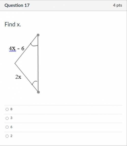 Please help. Geometry-Find X.