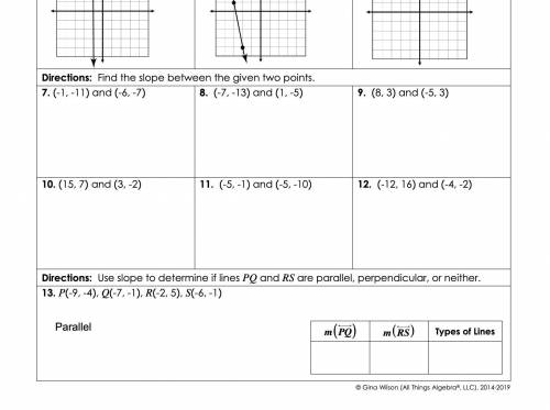 Help!! Parallel and Perpendicular Lines