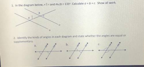 Anyone know how to do both of these? geometry