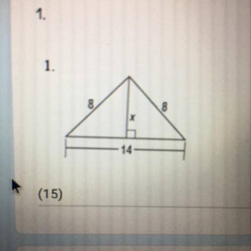 Help me find x but in only simplified radical form