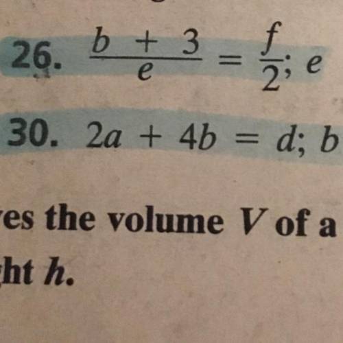 can someone solve and explain this to me please? we're doing literal equations in math and i feel s