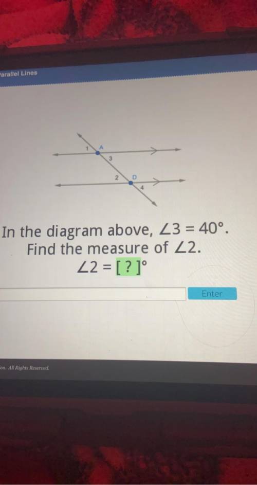 What would angle 2 measure at?