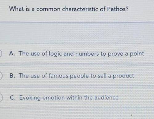 What is a common characteristic of Pathos?