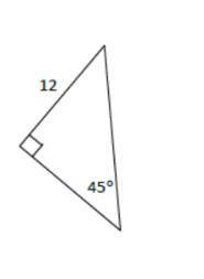 Help how do I find the missing sides in this special triangle