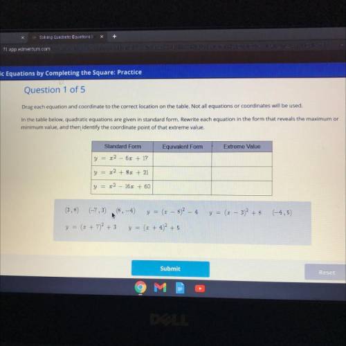 Y = 2 – 60 + 17
y = r2 + 81 + 21
y = 2 – 163 + 60