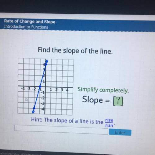 Please help me. how do you find the slope?