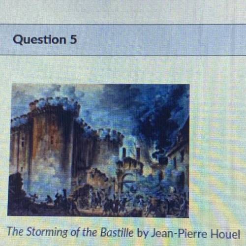 The Storming of the Bastille by Jean-Pierre Houel

Why is the event shown in the painting signific