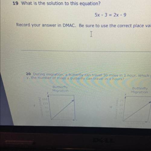 What is the solution to this equation?
5x - 32x - 9