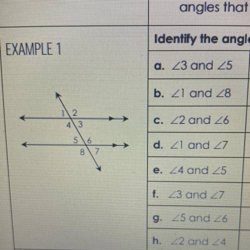 Identify the angle pair as congruent or supplementary. Give your reasoning.