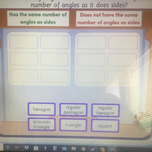 A polygon has the same number of angles does sides. which of these figures have the same number of