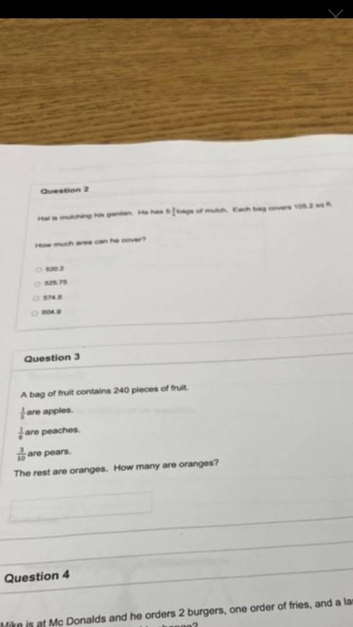 Hello, i was wondering if anyone could help me with questions 2 and 3? Thanks :)

I know the page
