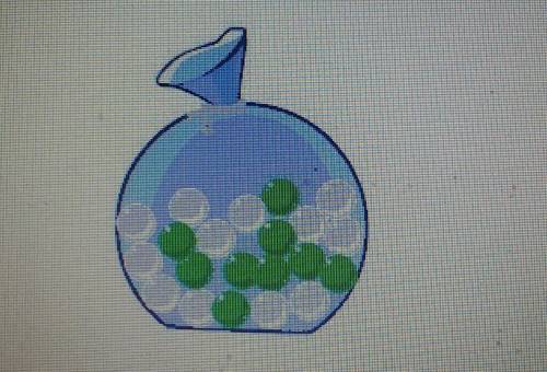 A bag contains 9 green marbles and 12 white marbles. In simplest form, what are the odds in favor o