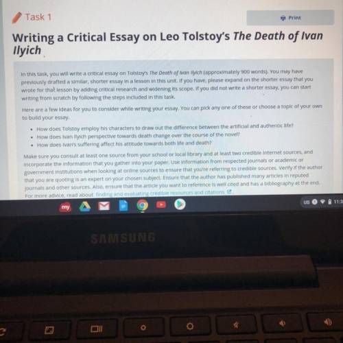 Can some one please write me a 900 word essay about Leo Tolstoy’s the death of Ivan llyich please i