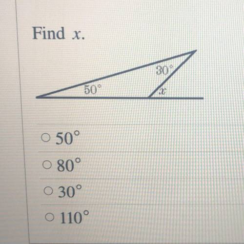 Find x
I need help with this one