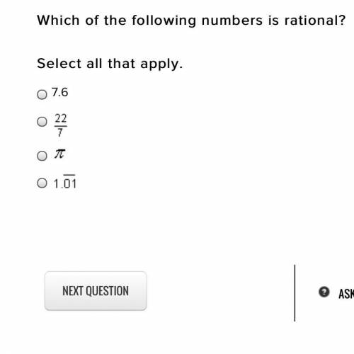 Which of the following numbers is rational?