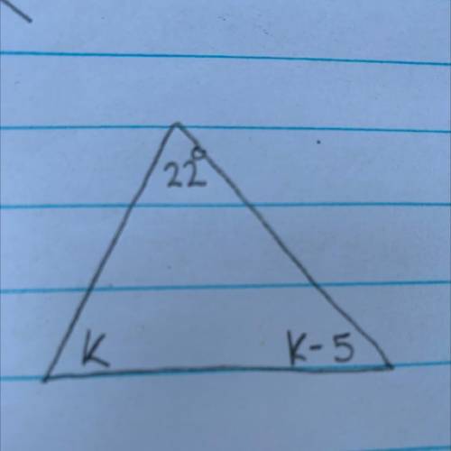Does anyone know how to find the value of K ?