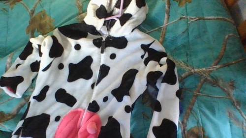 Does anyone have a cow onesie if do show me a pitcure of it AND DO NOT GO ON GOOGLE