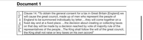 1d) How does the Magna Carta limit or restrict the power of the King according to this excerpt?