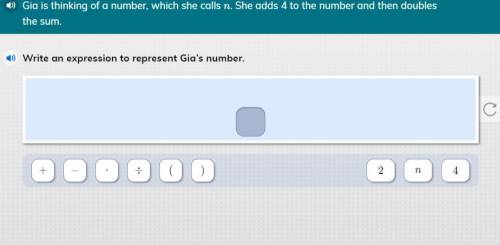 Gia is thinking of a number