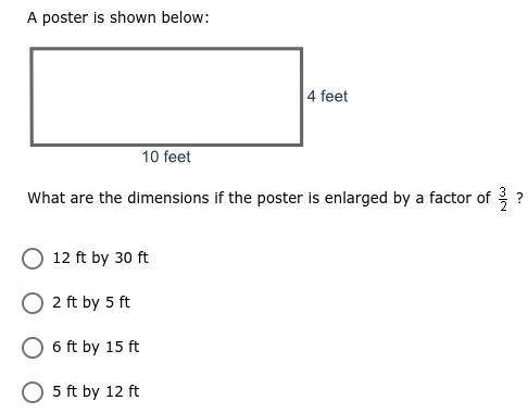 Please answer the question in the picture below.
Topic: Scale Drawings