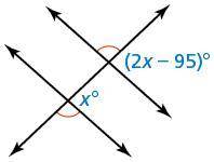 Find out the value of X