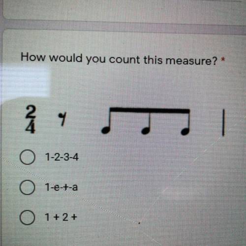 How would you count this measure? Please help :(