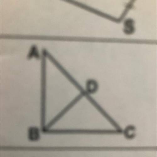 BD is a pendicular bisector of AC Mark the diagram , do a conclusion and fin the reason ?