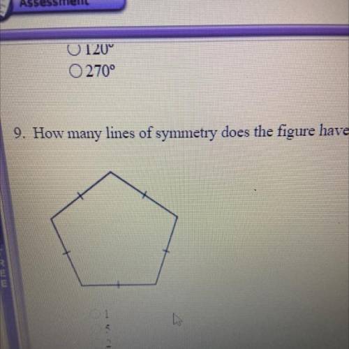 How many lines of symmetry does the figure have?