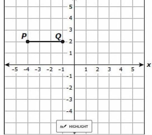 Point (x, y) lies on the perpendicular bisector of . What is the value of x?

 
Record your answer
