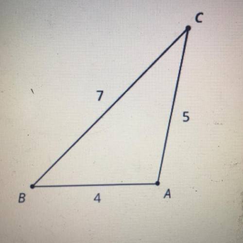2. Here is triangle ABC. Triangle XYZ is

similar to ABC with scale factor -
B
a. Draw what triang