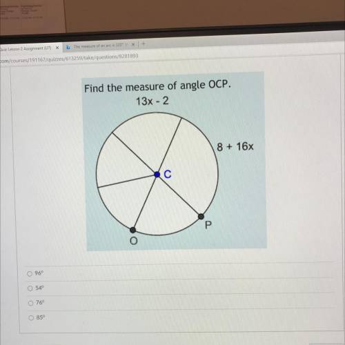 The measure is OCP, please.