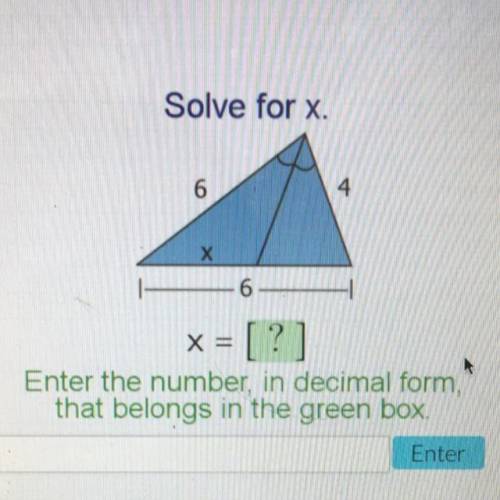 Please help me understand how to do this :)

Enter the number, in decimal form,
that belongs in th