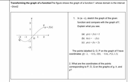Help me find the answer to 1 and 2