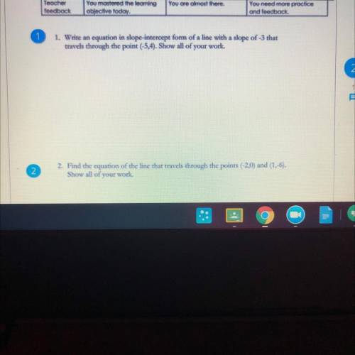PLS I NEED HELP ANSWER WILL GIVE BRAINLIEST ANSWER BOTH QUESTIONS ONE AND TWO