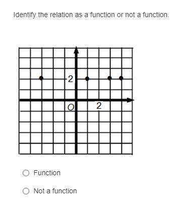 Function or not a function.